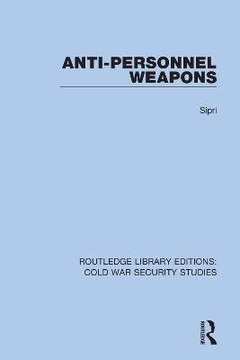 Anti-personnel Weapons by Sipri