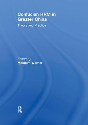 Confucian HRM in Greater China book