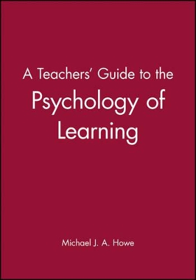 Teacher's Guide to the Psychology of Learning book