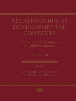 Relationships as Developmental Contexts book