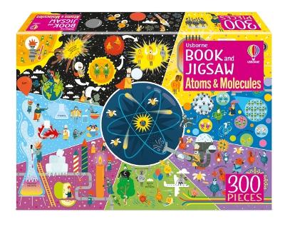 Usborne Book and Jigsaw Atoms and Molecules book