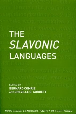 Slavonic Languages by Professor Greville Corbett