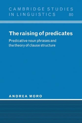 The Raising of Predicates by Andrea Moro