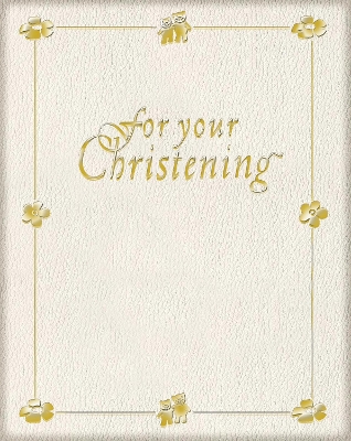 For Your Christening book