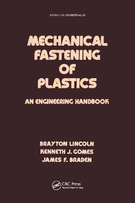 Mechanical Fastening of Plastics book