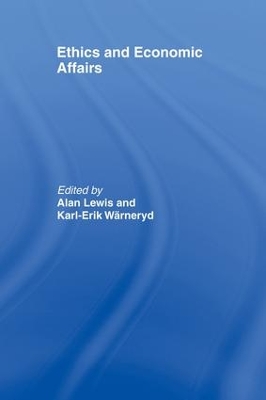 Ethics and Economic Affairs book