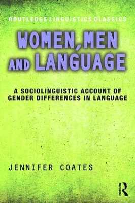 Women, Men and Language by Jennifer Coates
