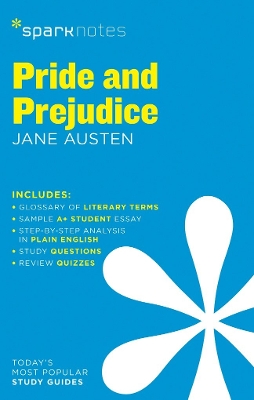 Pride and Prejudice SparkNotes Literature Guide book