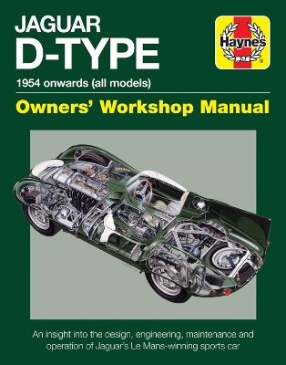 Jaguar D-Type Owners' Workshop Manual book