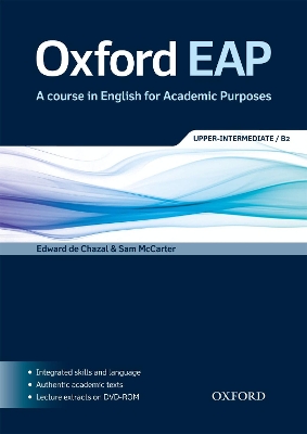 Oxford EAP: Upper-Intermediate/B2: Student's Book and DVD-ROM Pack book