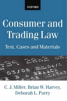 Consumer and Trading Law: Text, Cases and Materials book
