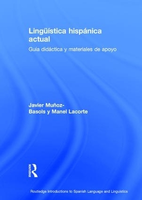 Linguistica hispanica actual book