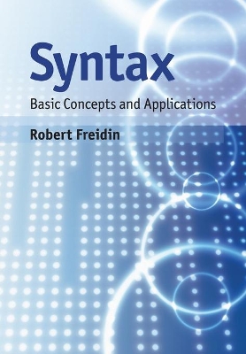 Syntax by Robert Freidin