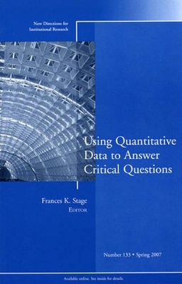 Using Quantitative Data to Answer Critical Questions book