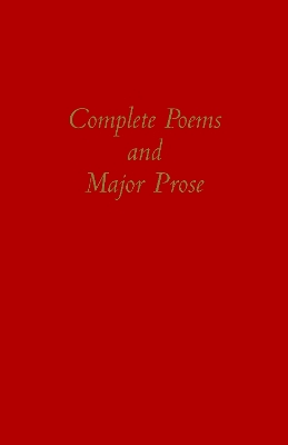 Complete Poems and Major Prose book