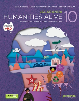 Jacaranda Humanities Alive 10 Australian Curriculum 3e learnON and Print book