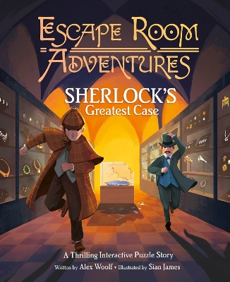 Escape Room Adventures: Sherlock's Greatest Case: A Thrilling Interactive Puzzle Story book