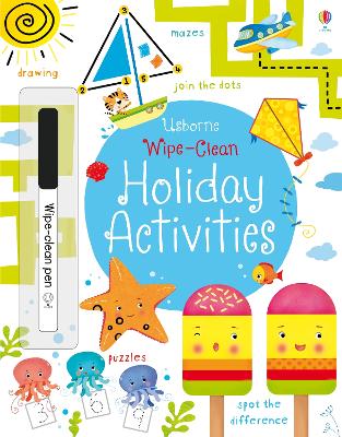 Wipe-Clean Holiday Activities book
