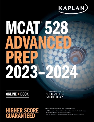 MCAT 528 Advanced Prep 2023-2024: Online + Book book