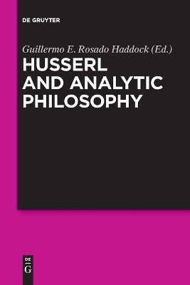 Husserl and Analytic Philosophy book