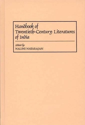 Handbook of Twentieth-Century Literatures of India book