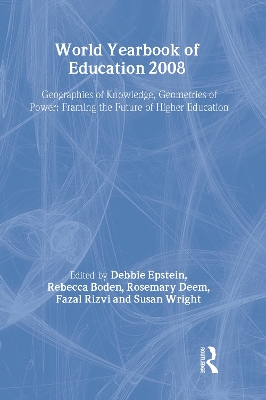 World Yearbook of Education 2008 by Debbie Epstein