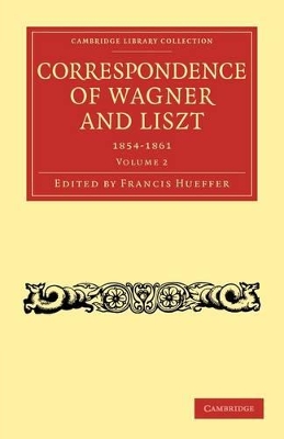 Correspondence of Wagner and Liszt book