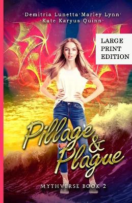 Pillage & Plague: A Young Adult Urban Fantasy Academy Series Large Print Version book