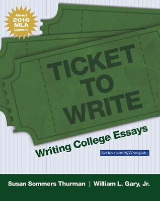 Ticket to Write book