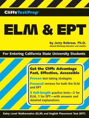 CliffsTestPrep ELM and EPT book