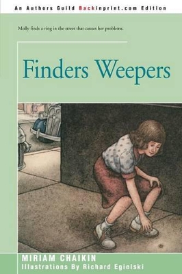 Finders Weepers book