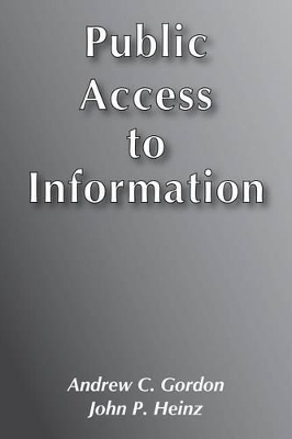 Public Access to Information book