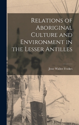 Relations of Aboriginal Culture and Environment in the Lesser Antilles by Jesse Walter Fewkes