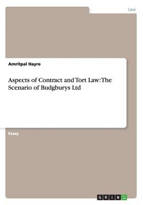 Aspects of Contract and Tort Law book