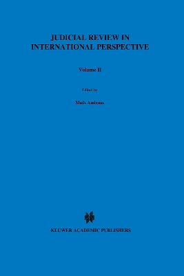 Judicial Review in International Perspective book