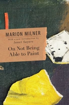 On Not Being Able to Paint book