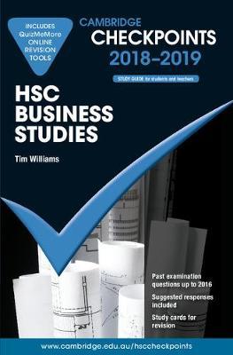 Cambridge Checkpoints HSC Business Studies 2018-19 and Quiz Me More book