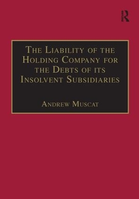 Liability of the Holding Company for the Debts of its Insolvent Subsidiaries book