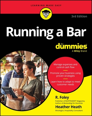 Running A Bar For Dummies by R. Foley