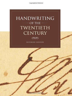 Handwriting of the Twentieth Century book