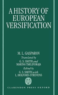 History of European Versification book