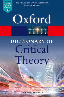 Dictionary of Critical Theory book