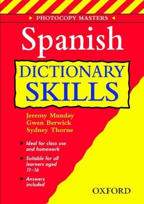 Spanish Dictionary Skills book