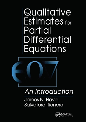 Qualitative Estimates For Partial Differential Equations: An Introduction by J N Flavin