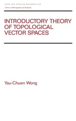 Introductory Theory of Topological Vector Spates book