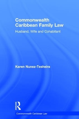Commonwealth Caribbean Family Law book