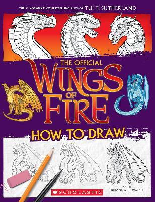 The Official Wings of Fire: How to Draw book