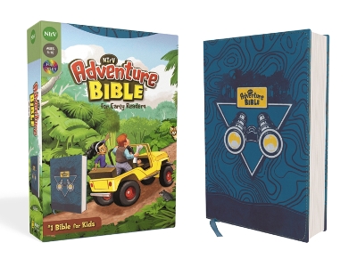 NIrV, Adventure Bible for Early Readers, Leathersoft, Blue, Full Color book