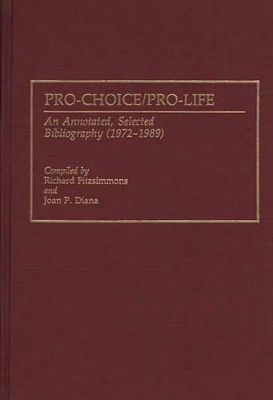 Pro-Choice/Pro-Life book