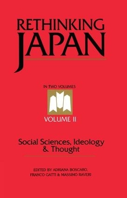 Rethinking Japan by Adriana Boscaro